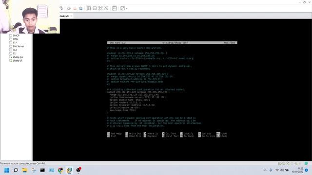 KONFIGURASI DHCP SERVER MELALUI DEBIAN CLI DAN GUI смотреть онлайн