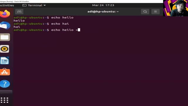 command input output pada OS linux ubuntu | laporan pertemuan 3 смотреть онлайн