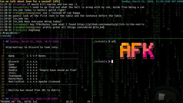 2020-03-22 Professional Mentoring • Tech Talk • Linux Terminal ... смотреть онлайн