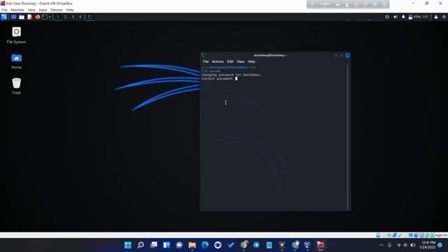 Change password of kali linux смотреть онлайн