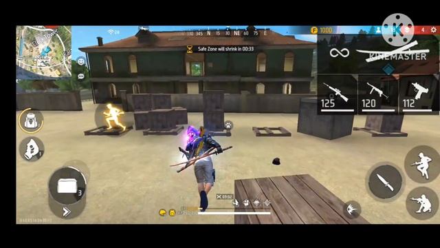 FREE FIRE SOLO RANK MATCH GAMEPLAY 🩸 / PARA IPHONE 14 PrO MaX смотреть онлайн