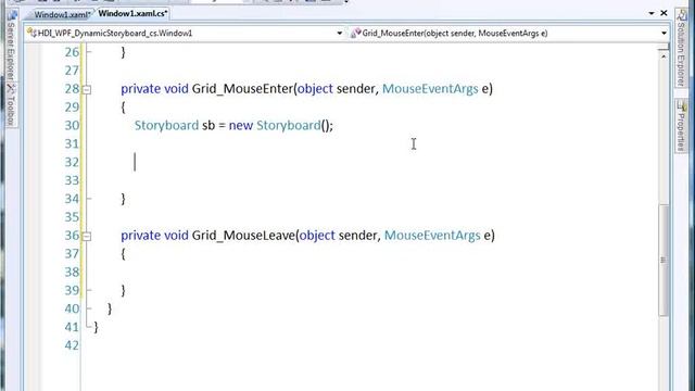 WPF Dynamic Story boarda смотреть онлайн