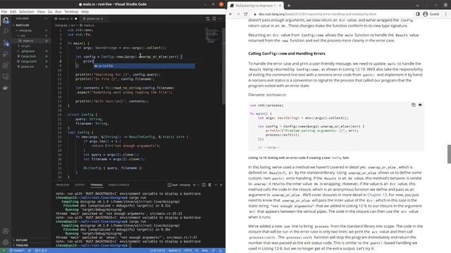 WILR2: Rust Beginnings (minigrep) смотреть онлайн
