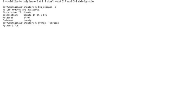 Ubuntu: Starting with Ubuntu in digitalocean: pip failing with "Permission denied" смотреть онлайн