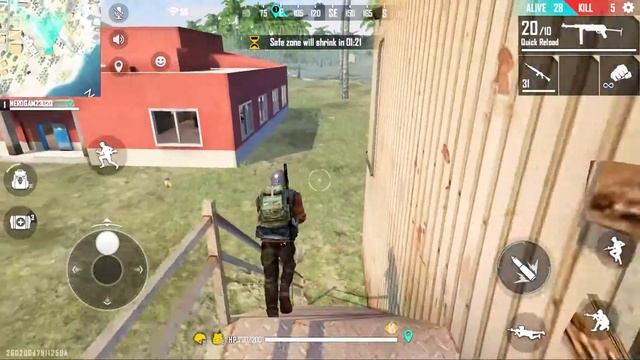 Free Fire - Battle Ground In Multiple Zones(Maze, Shrines, Command Post) #10 - iOS/Android Game Pla смотреть онлайн