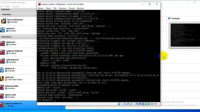 konfigurasi FTP server di debian 10 смотреть онлайн