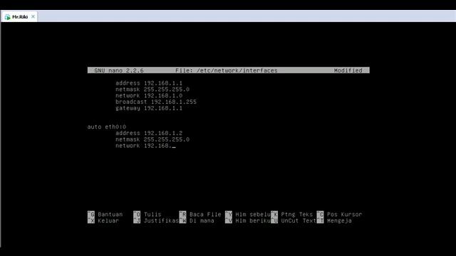 Tutorial Konfigurasi IP ALIAS di Debian 6 by :Riki Rahmadan {Mr.Riki} смотреть онлайн