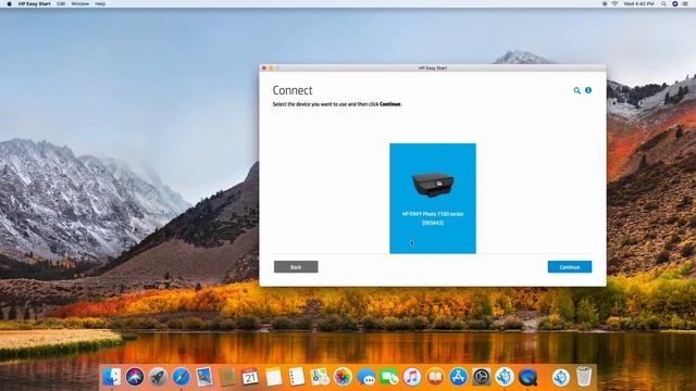 HP Envy Photo 7155 : Connect a printer wirelessly and install software on macOS10 13 High Sierra смотреть онлайн