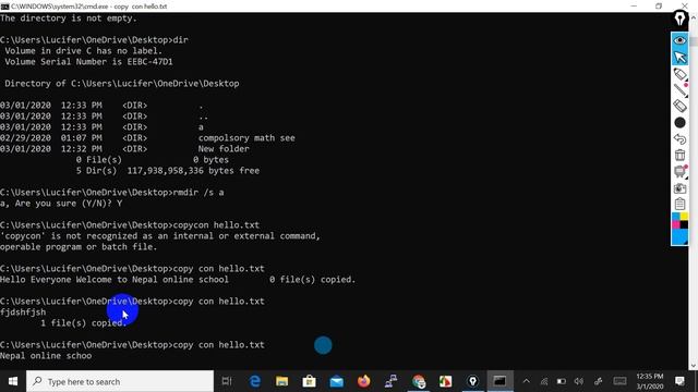 MS-DOS || Learn Basic Computer Online | Computer Fundamental in NEPALI || MS DOS Explained in NEPAL смотреть онлайн