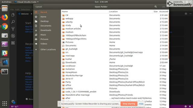 My first program on Ubuntu 18 with .Net Core #knowmicrosoft смотреть онлайн