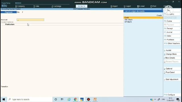 How to transaction entry of payment voucher for single mode in tally prime I tally single entry mod смотреть онлайн