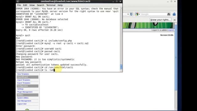 Monitoring Win7 Using Cacti in CentOS, смотреть онлайн