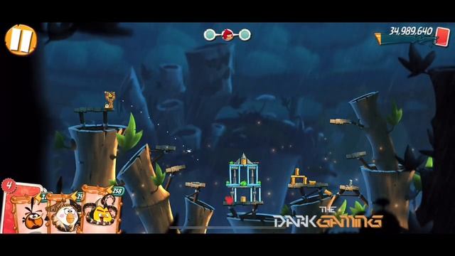 Angry Birds 2-King Pig Panic 1 with BUBBLES | The Dark Gaming смотреть онлайн