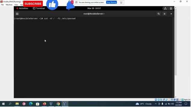 Linux Tutorial | Cut Command in Linux смотреть онлайн