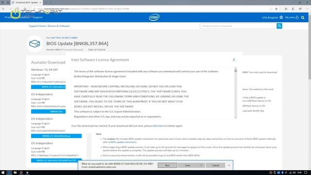 Intel NUC BIOS Güncelleme Rehberi смотреть онлайн