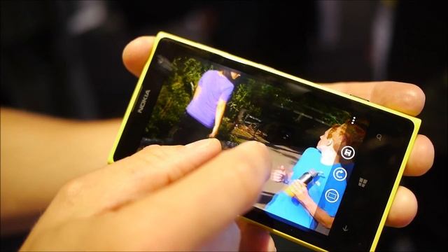 Nokia Lumia 1020 camera reframe feature demo смотреть онлайн