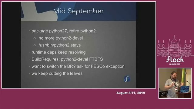What's happening to Python 2? - Miro Hrončok - Flock 2019 смотреть онлайн