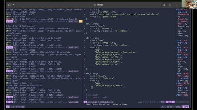 Tweag: Building Haskell with Bazel @ZuriHac21 смотреть онлайн