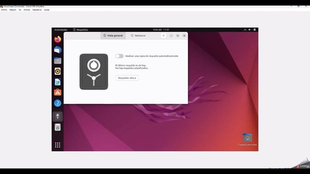 Realizar un backup de usuario en Linux ubuntu смотреть онлайн
