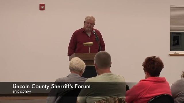 Lincoln County Sheriff Forum--October 24, 2022 смотреть онлайн
