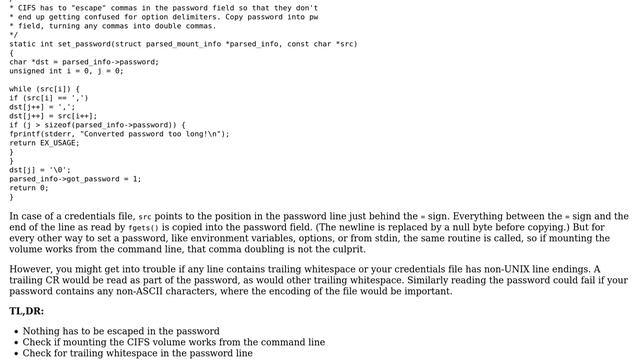 DevOps & SysAdmins: What is the correct escaping for autofs mount credentials files? смотреть онлайн