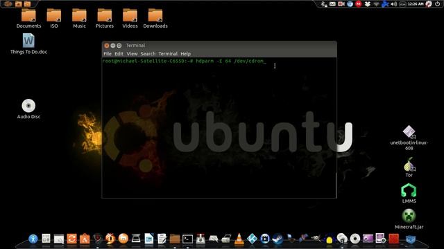 How to change CDROM speed in Ubuntu Linux смотреть онлайн