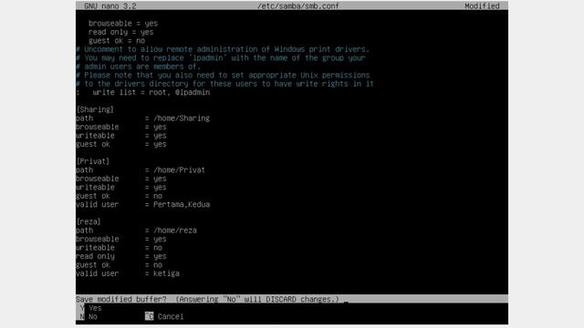 INSTALASI DAN KONFIGURASI SAMBA SERVER DI LINUX DEBIAN смотреть онлайн