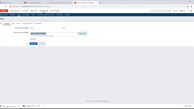 Servidor de Monitoramento com Zabbix p2 - Instalando zabbix agent no windows смотреть онлайн