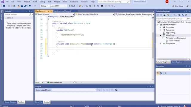 Simple Windows Form Application Example смотреть онлайн
