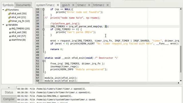 Урок 14 interrupt Linux User space - Kernel space приклад смотреть онлайн