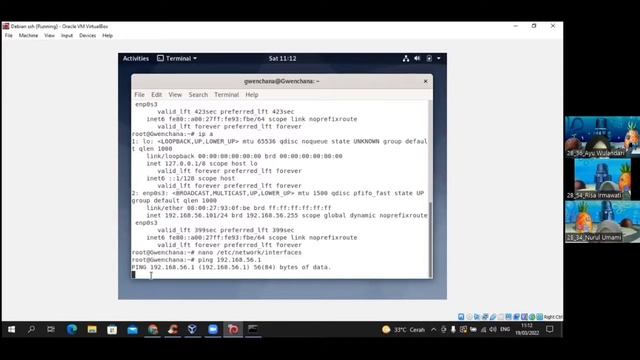 Kelompok 4 - Modul 2 Instalasi dan Konfigurasi SSH pada Debian 10 смотреть онлайн