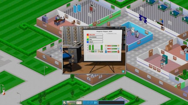 Theme Hospital S2 (CorsixTH) Let's Play E1 - Pee and Vomit смотреть онлайн