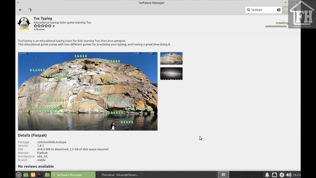 App Review : Install Game - TuxType in Linux смотреть онлайн