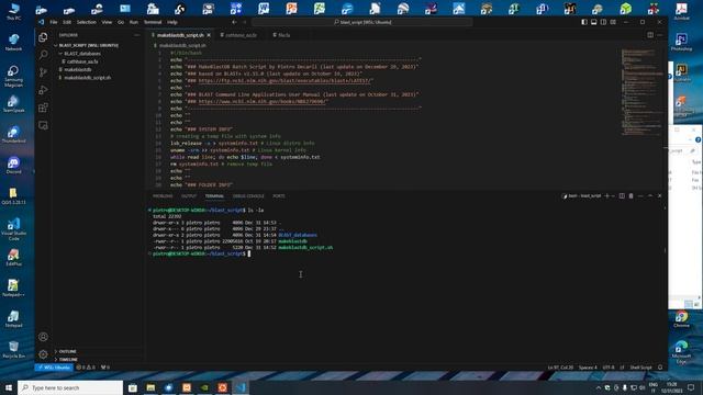WSL2 on Win10 (Ubuntu) - Creating a local BLAST database on Linux смотреть онлайн