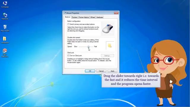 Windows 7- Mouse Settings смотреть онлайн
