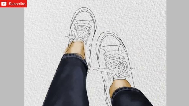 [SPEED PAINTING] Drawing Sneakers Using Ibispaint X on Android смотреть онлайн