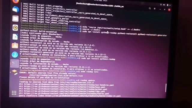 Instalacion,Entorno de trabajo y prueba de ros смотреть онлайн