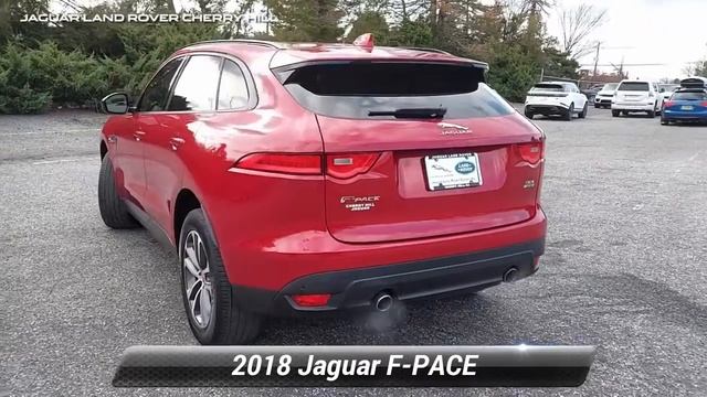 Certified 2018 Jaguar F-PACE 30t Premium, Cherry Hill, NJ J1481B смотреть онлайн