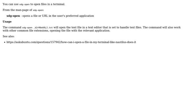 How to open a particular file from a terminal? (3 Solutions!!) смотреть онлайн