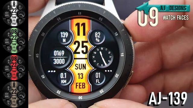 Galaxy Watch - AJ Designs - AJ-139 (Tizen) смотреть онлайн