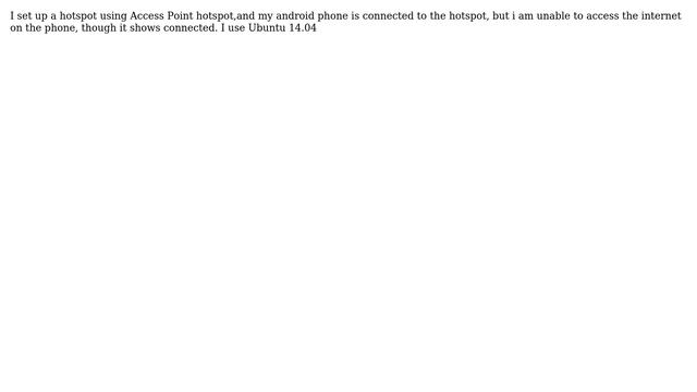 Ubuntu: AP hotspot connected but net is not shared (2 Solutions!!) смотреть онлайн
