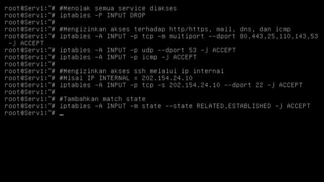 6. Debian 9 Konfigurasi Firewall смотреть онлайн