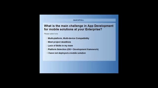 Application Development Strategy In A Mobile World смотреть онлайн