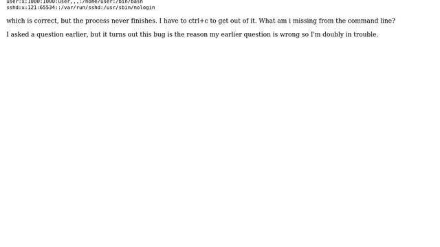 Unix & Linux: Why doesn't this process end? (2 Solutions!!) смотреть онлайн