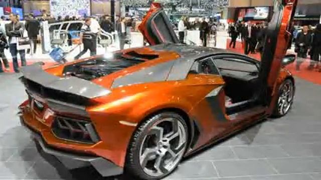 2012 Mansory Lamborghini Aventador LP700 4 2012 Geneva auto Show смотреть онлайн
