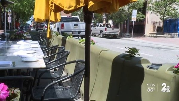 Baltimore City extends outdoor dining street closure and outdoor seating relief programs
