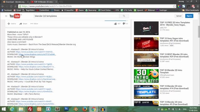 How to make an intro video for FREE(Hindi) смотреть онлайн