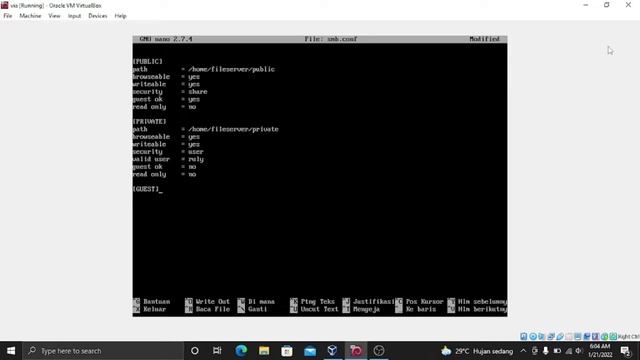 INSTALL DAN KONFIGURASI FILE SERVER (SAMBA) DI DEBIAN 9 смотреть онлайн