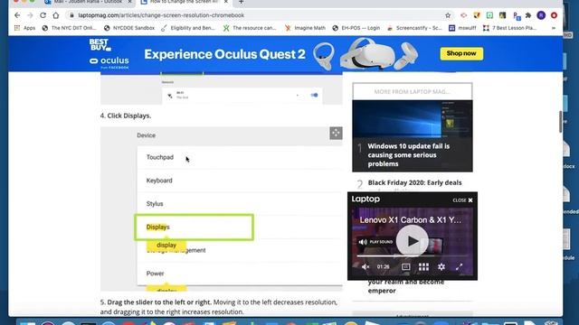 Change resolution on a chromebook смотреть онлайн