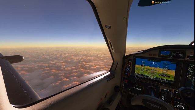 Microsoft Flight Simulator UKMM-ENVA TBM950 смотреть онлайн